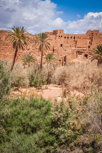 Tinerhir village near Georges Todra at Morocco — Stock Photo, Image