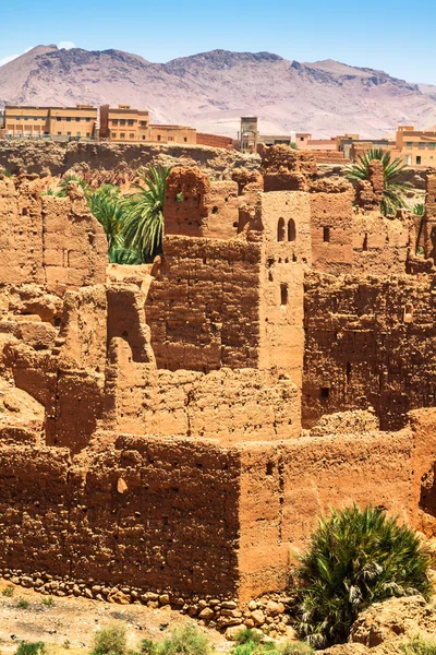 Rovine nella valle del Dades, Marocco — Foto Stock