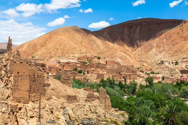 Ruines dans la vallée de Dades, Maroc — Photo