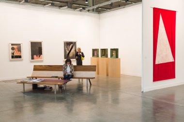 İnsanlar Miart 2016, Milano, İtalya ziyaret