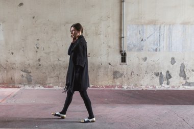 İnsanlar Ventura Lambrate Milan, İtalya, Fuorisalone ziyaret