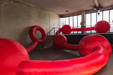 Yükleme için Fuorisalone, Ventura Lambrate, Milano, İtalya