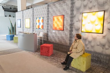 İnsanlar Fuorisalone 2016, Milano, İtalya ziyaret