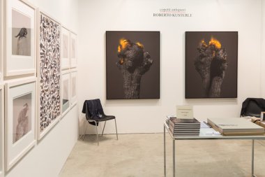 Milano, İtalya'da Mia 2016'da boş stand