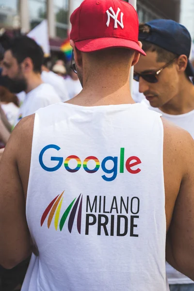 People at Pride 2016 à Milan, Italie — Photo