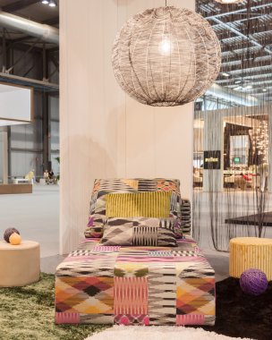 Missoni koltuk homi ekrana, uluslararası gösteride ev: milan, İtalya