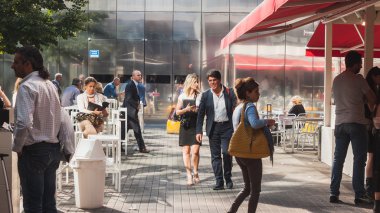 insanlar, Homi ziyaret ev Uluslararası Fuarı Milano, İtalya