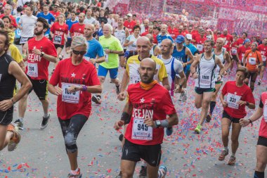 deejay on katılan sporcular, DJ radyo Milano, İtalya tarafından organize edilen etkinlik çalışan