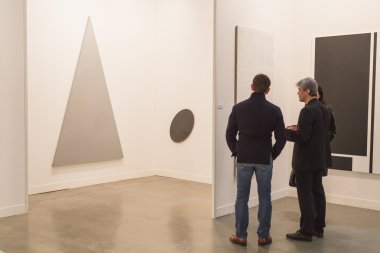 İnsanlar Miart 2015, Milano, İtalya ziyaret