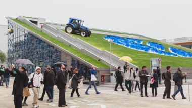 Milano, İtalya Expo 2015'e ziyaret