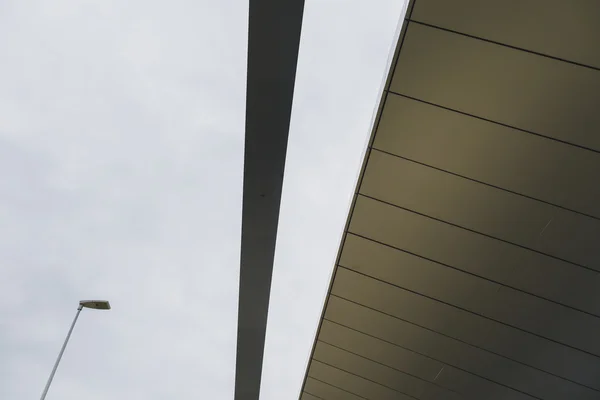 Architectural detail of a brudge at Expo 2015 in Milan, Italy — Stock Photo, Image