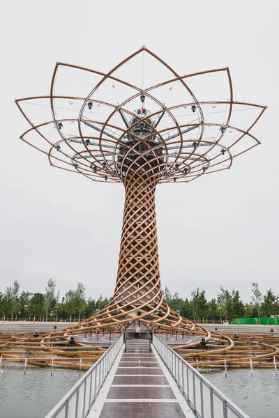 The Tree of Life at Expo 2015 in Milan, Italy — Stock Photo, Image