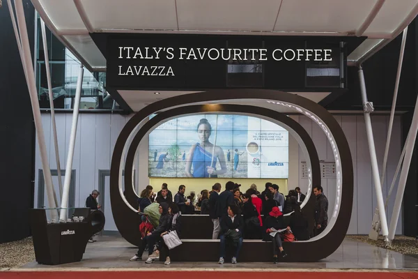 Lavazza pavillon auf der expo 2015 in milan, italien — Stockfoto