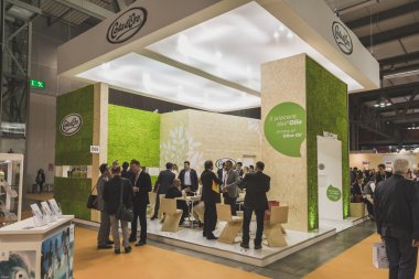 İnsanlar Tuttofood 2015, Milano, İtalya ziyaret