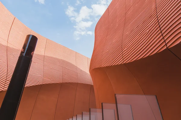 Detalle del pabellón de los Emiratos Árabes Unidos en la Expo 2015 en Milán, I —  Fotos de Stock