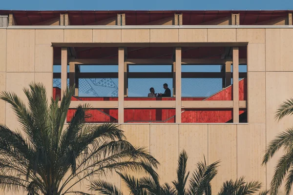 Detail of Angola pavilion at Expo 2015 in Milan, Italy — Stock Photo, Image