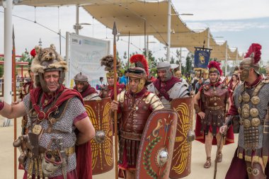 Tarihsel Roman grubu, Expo 2015, Milano, İtalya