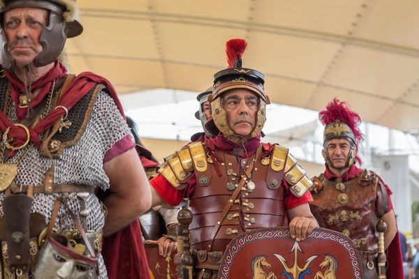 Historická skupina Roman na Expo 2015 v Miláně, Itálie — Stock fotografie