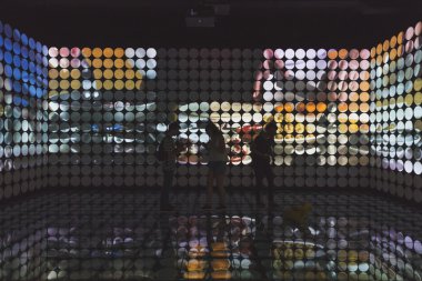 İnsanlar İspanya Pavyonu, Expo 2015, Milano, İtalya ziyaret