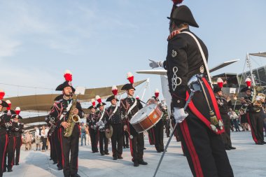 Jandarma bando gerçekleştirmeyi Expo 2015, Milano, İtalya