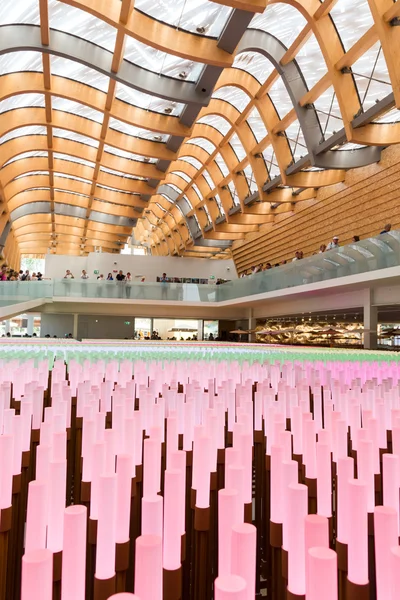 Inside China pavilion at Expo 2015 in Milan, Italy — Stock Photo, Image