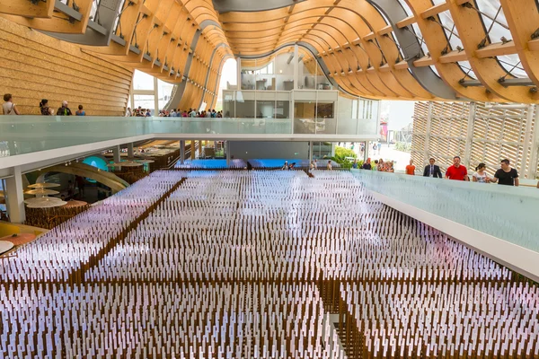 Inside China pavilion at Expo 2015 in Milan, Italy — Stock Photo, Image