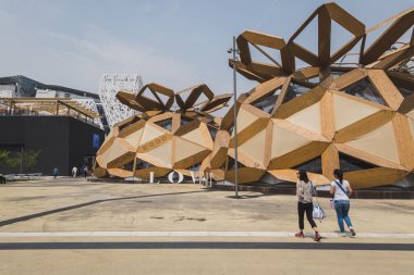 Milano, İtalya Expo 2015'e ziyaret