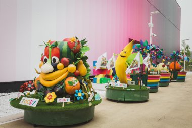 Yemekle maskot, Expo 2015, Milano, İtalya