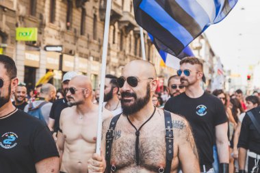 People taking part in Milano Pride 2015