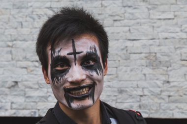 İnsanlar almak bölüm zombi Walk, Milano, İtalya