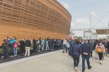 Milano, İtalya Expo 2015'e ziyaret