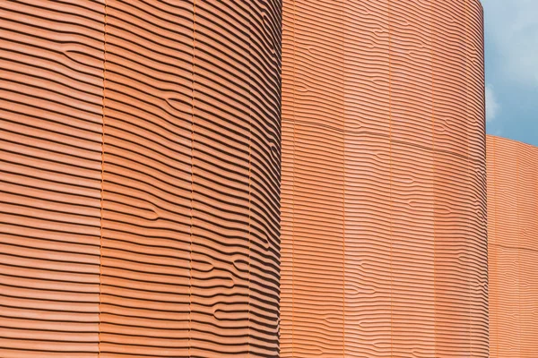 Detalhe arquitetônico do pavilhão dos Emirados Árabes Unidos na Expo 20 — Fotografia de Stock