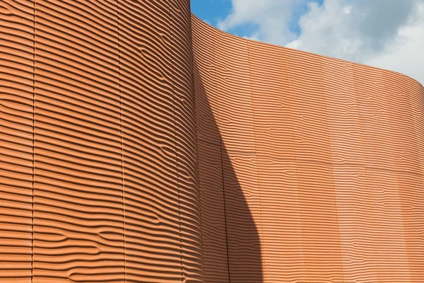 Detalhe arquitetônico do pavilhão dos Emirados Árabes Unidos na Expo 20 — Fotografia de Stock