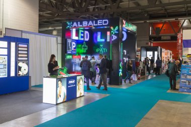 İnsanları Viscom 2015, Milano, İtalya ziyaret