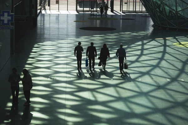 People visiting Sicurezza, international event in the sector of — Stock Photo, Image