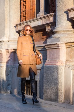 İnsanlar Milan erkekler moda haftası 2016