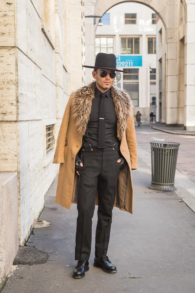 People at Milan Men's Fashion Week 2016 — Stock Photo, Image