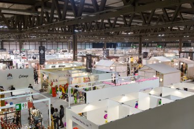 Üstten Görünüm Homi, ev Uluslararası Fuarı Milano, İtalya