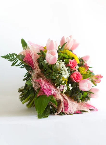 Image of beautiful colorful fresh flowers bouquet — Stock Photo, Image