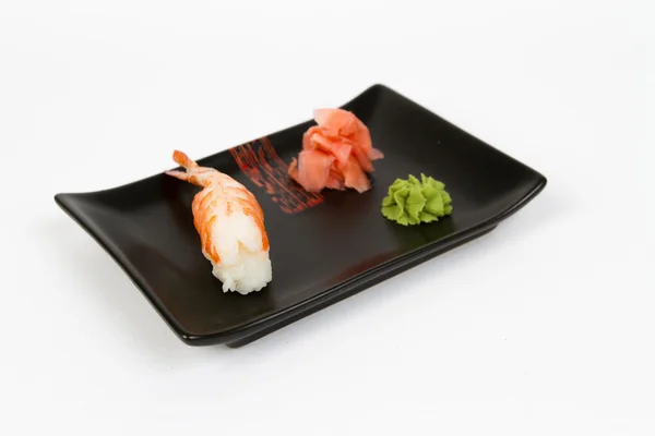 Image of tasty nigiri with shrimp — Stock Photo, Image