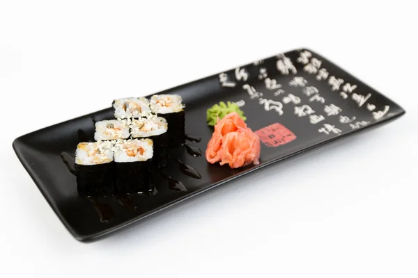 Image of tasty sushi set with eel — Stock Photo, Image
