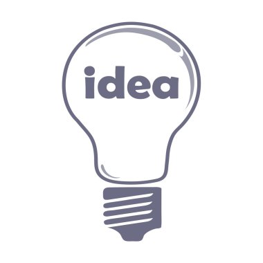 fikir ampul simgesi