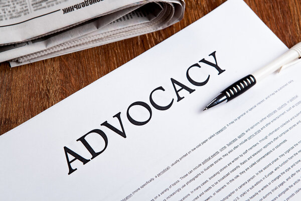 документ с названием адвокатуры
