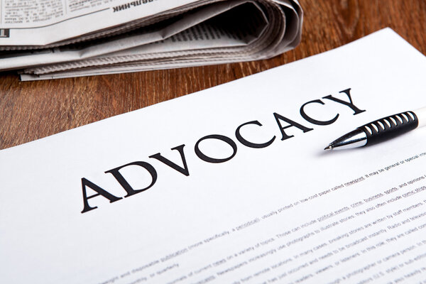 документ с названием адвокатуры
