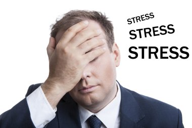 business in stress clipart