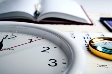 iş stil yaşam clockface ile