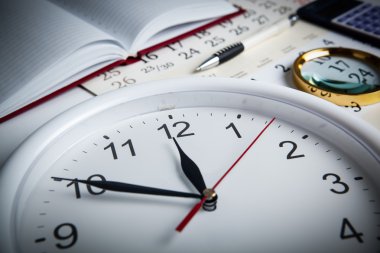 iş stil yaşam clockface ile