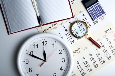 iş stil yaşam clockface ile