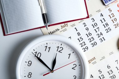 iş stil yaşam clockface ile