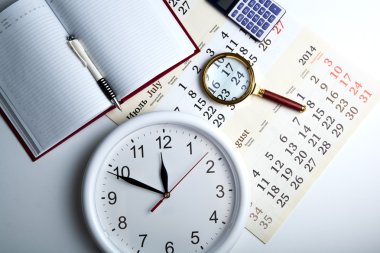 iş stil yaşam clockface ile